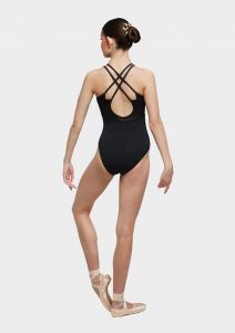 kaiya leotard black