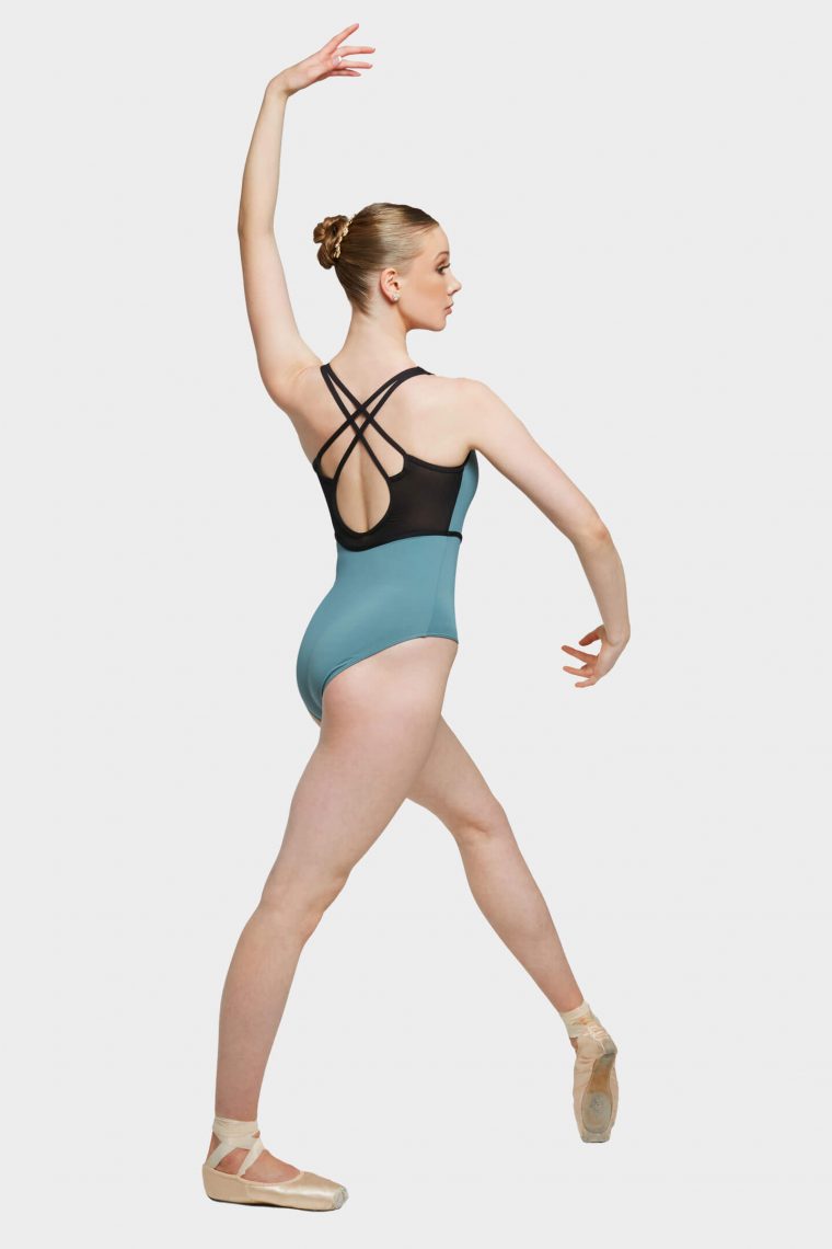 kaiya leotard green jasper