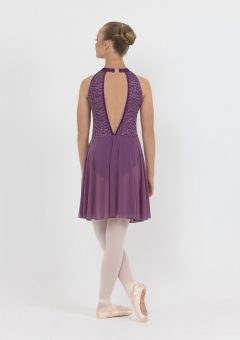 amelia lyrical dress purple