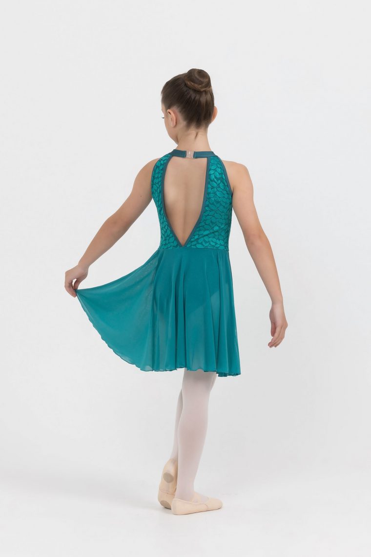 amelia lyrical dress jade green