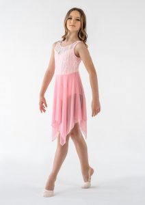 elsie lyrical sequin dress pink