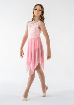 elsie lyrical sequin dress pink