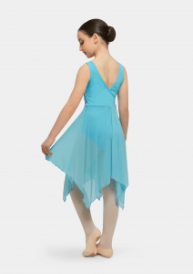 elsie lyrical dress turquoise