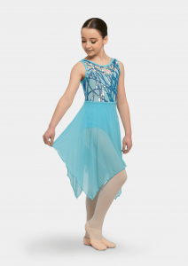 elsie lyrical dress turquoise