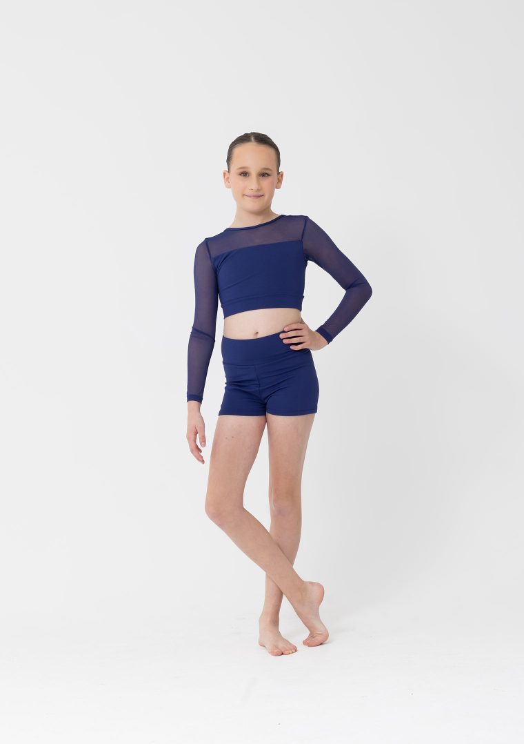 performance shorts navy