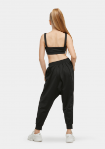 harem pants black