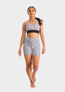 emily crop top white jaguar