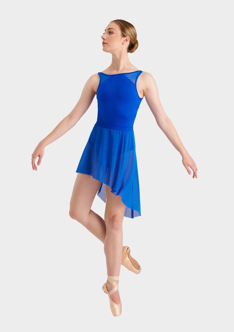 high low cut ballet skirt
