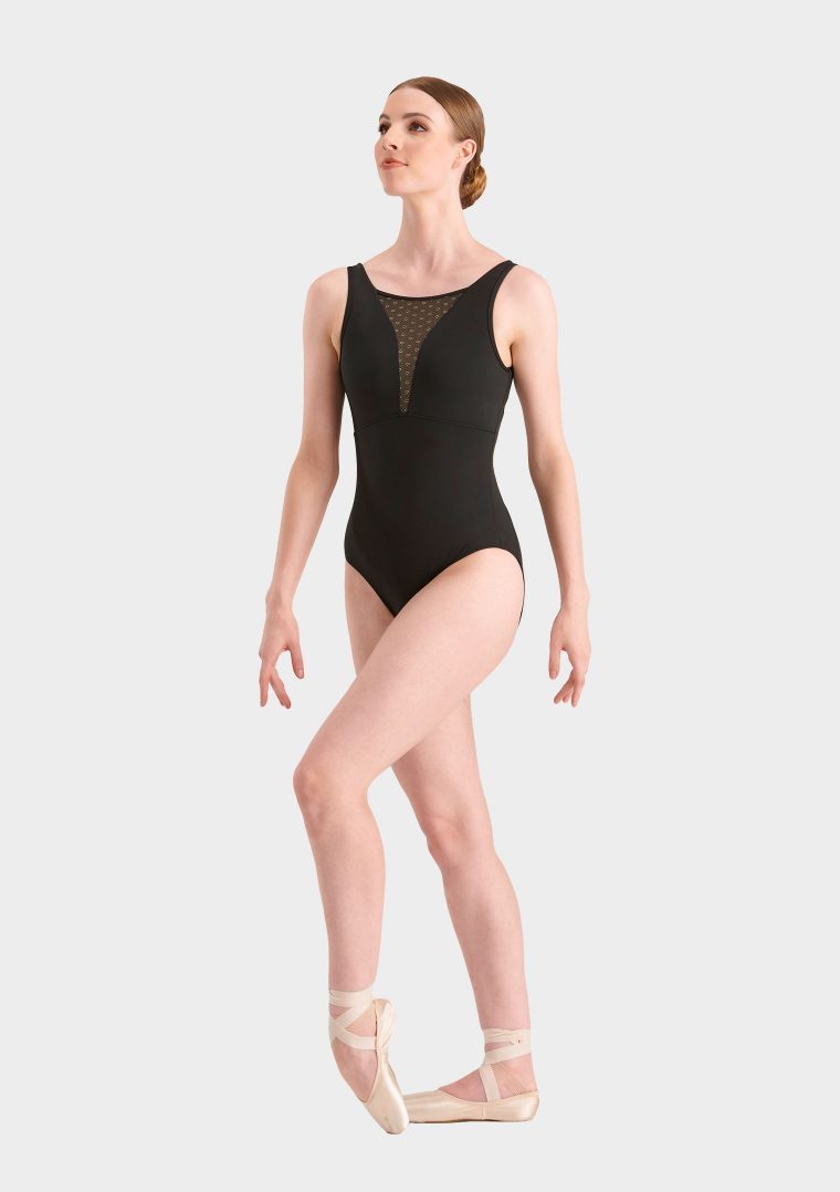 reese leotard black