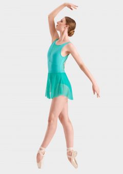 mini ballet skirt turquoise