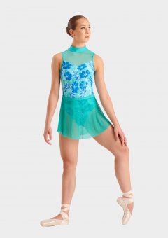 mini ballet skirt turquoise