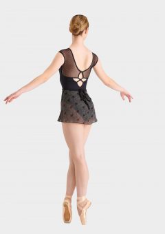 black red ballet skirt