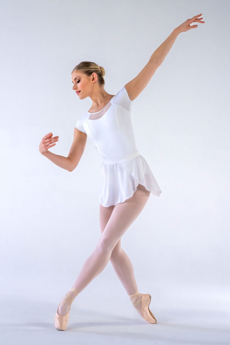 hazel skirt ballet skirt white