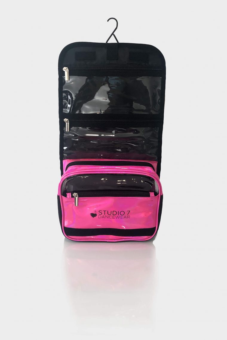 dance makeup bag pink