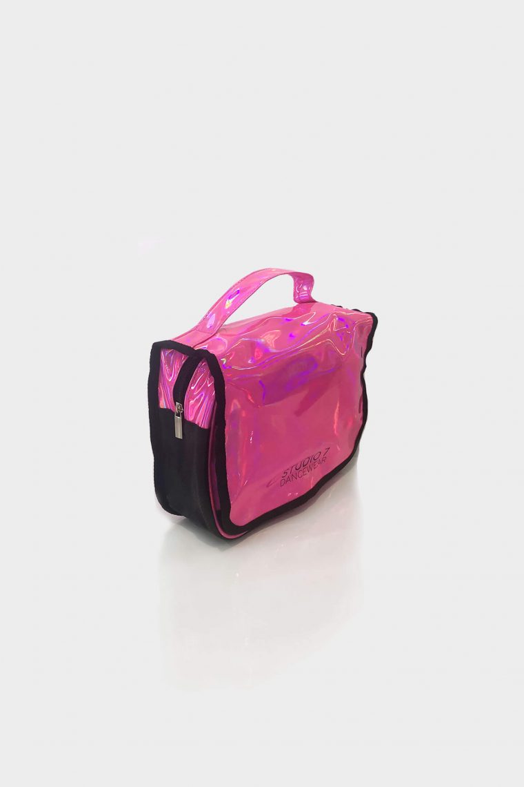 dance makeup bag pink