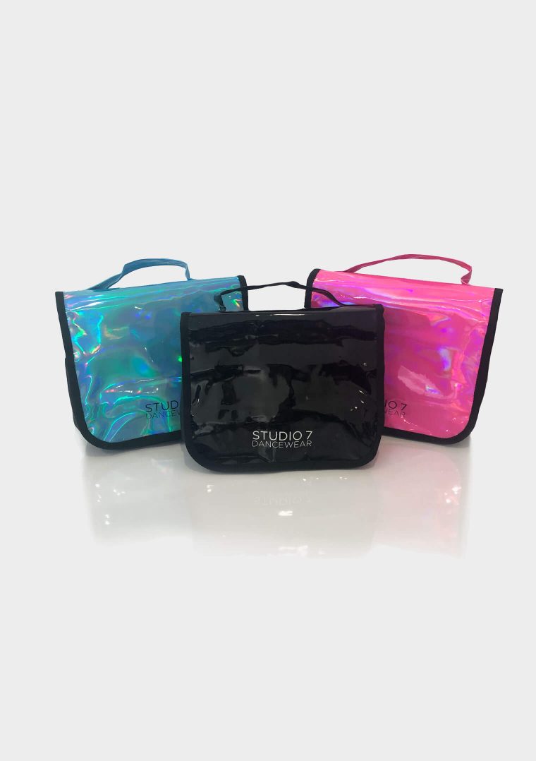 holographic makeup bag