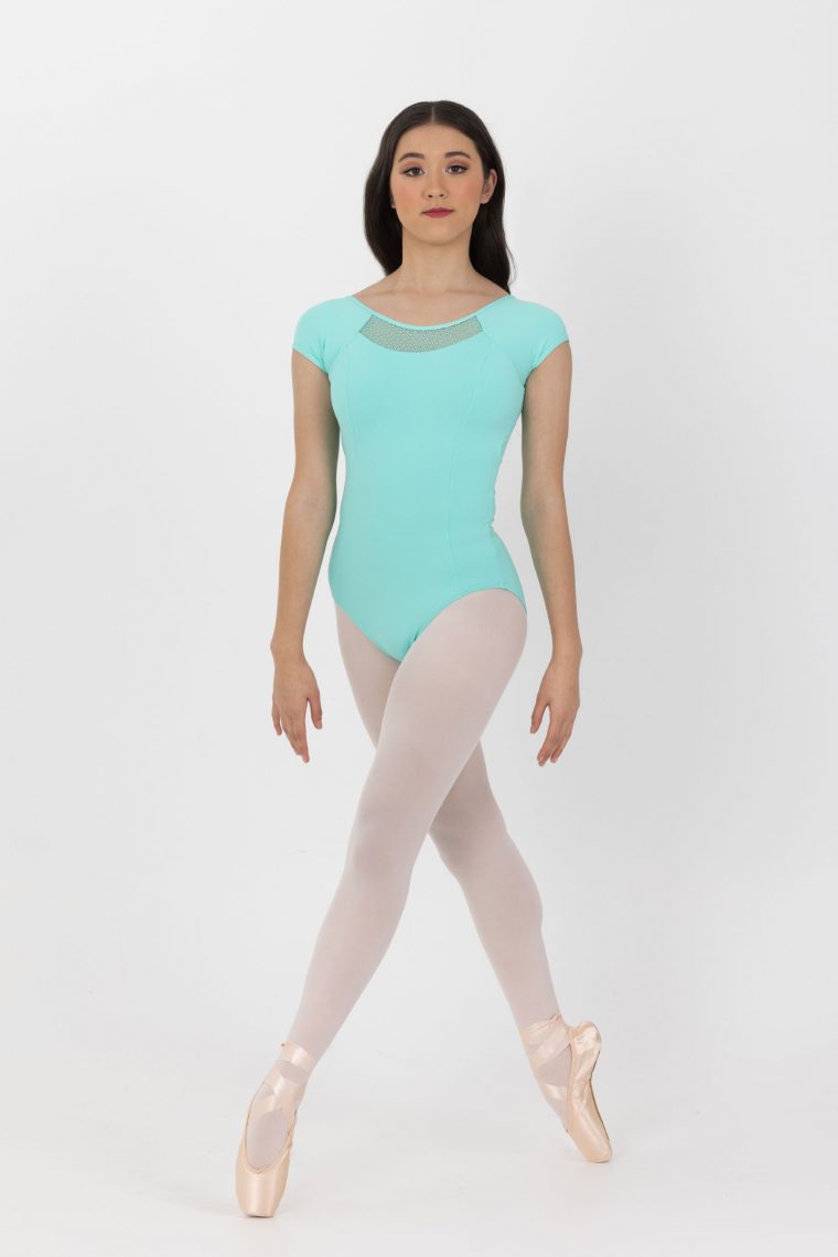 zoe leotard mint