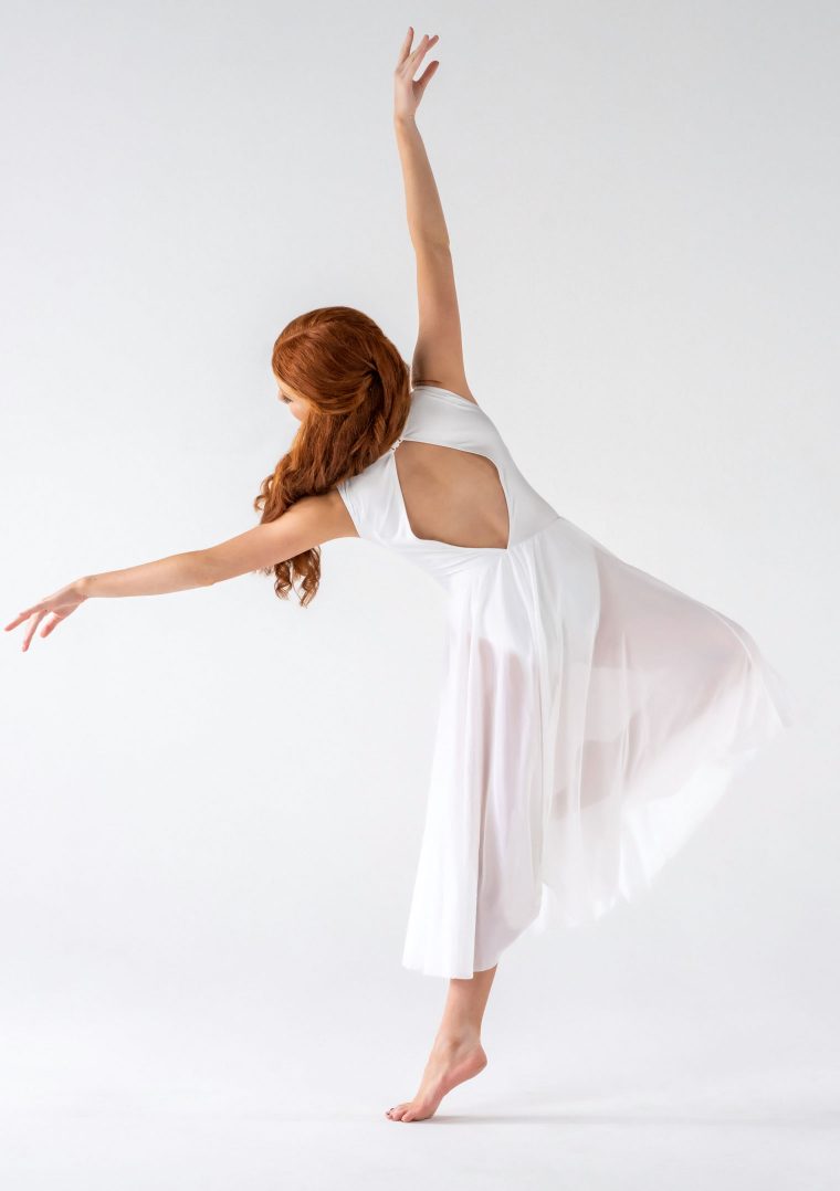 Studio 7 Dancewear | Skylar Dress | Long Mesh Lyrical Dress