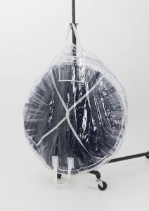 round tutu bag clear hanging