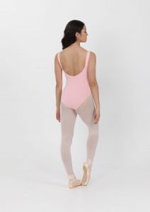 misty leotard ballet pink