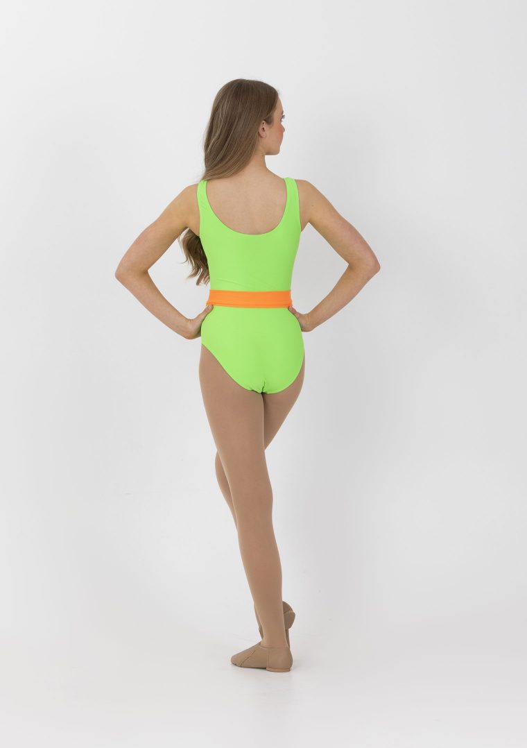 neon leotard green