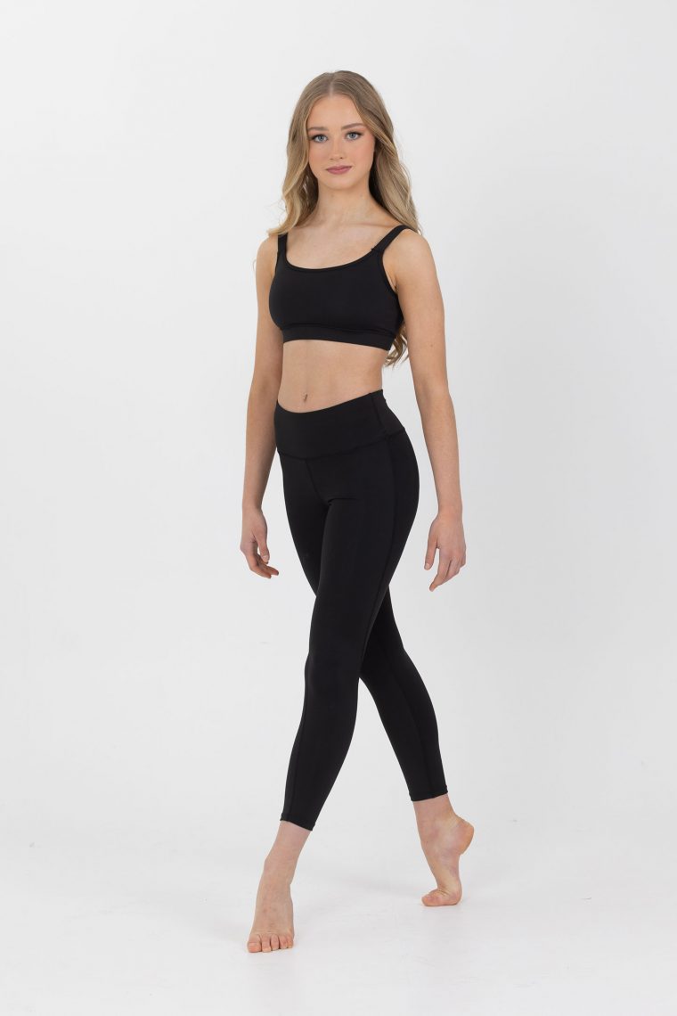 performance leggings black