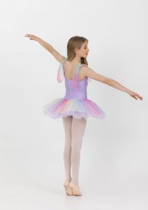 rainbow fairy dress purple