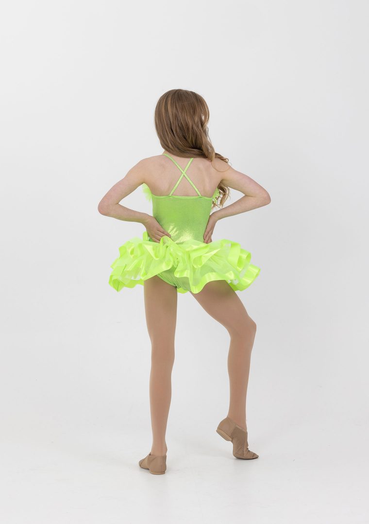 sylvie tutu dress lime