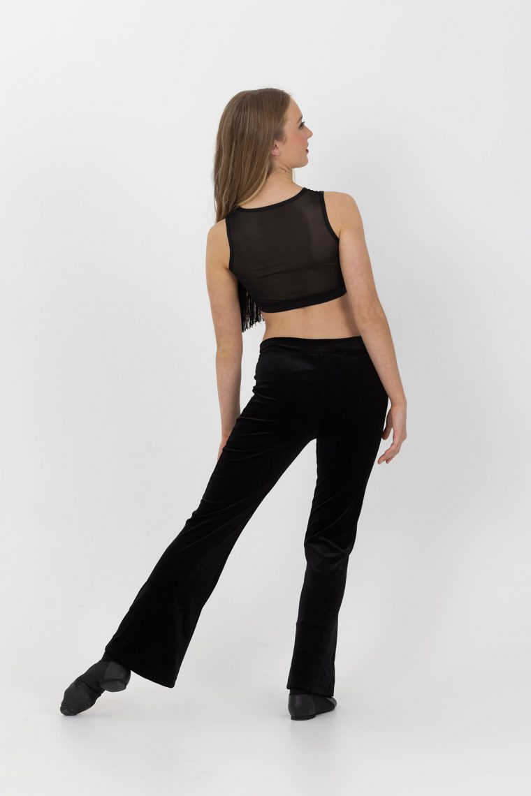 velvet stage pants