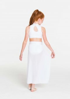synchronise contemporary skirt white