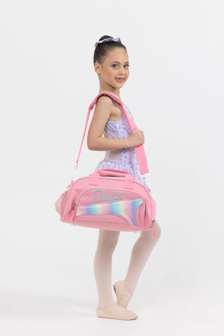 mini duffel bag unicorn pink