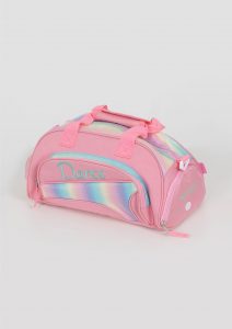 mini duffel bag unicorn pink