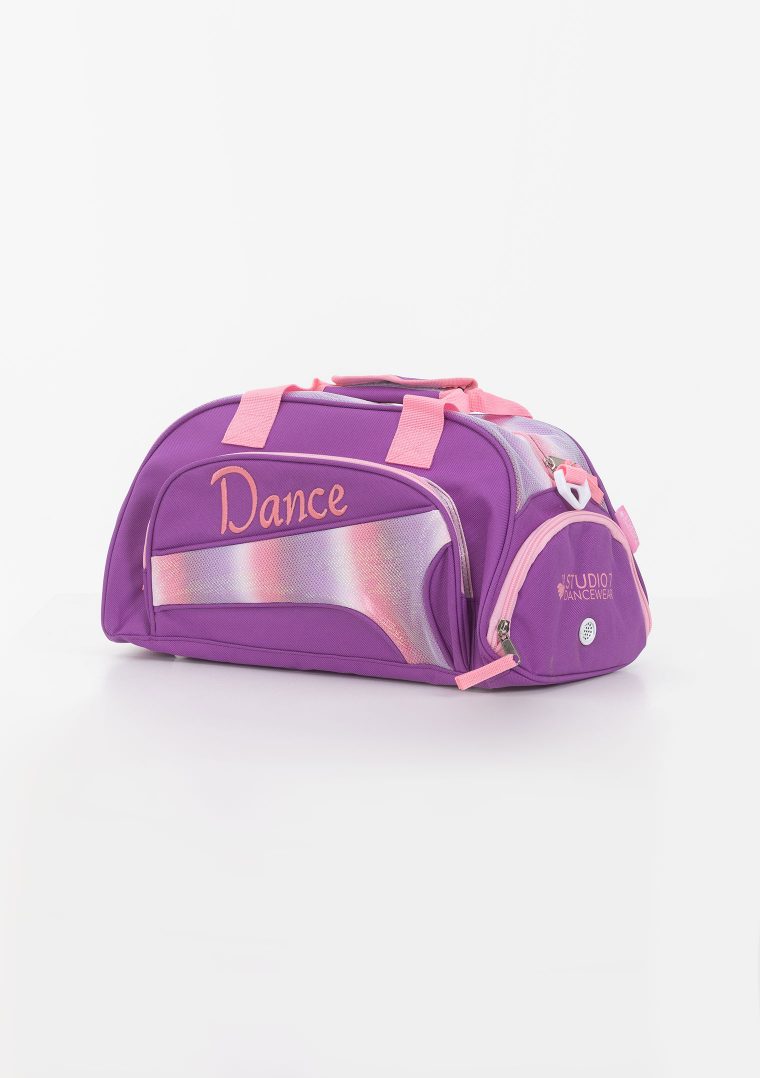 mini duffel bag unicorn purple
