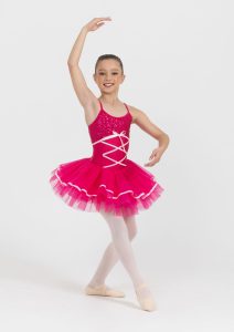 stella tutu dress fuchsia