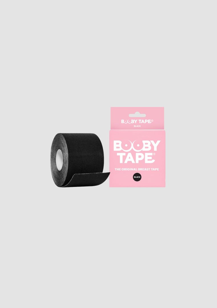 booby tape black