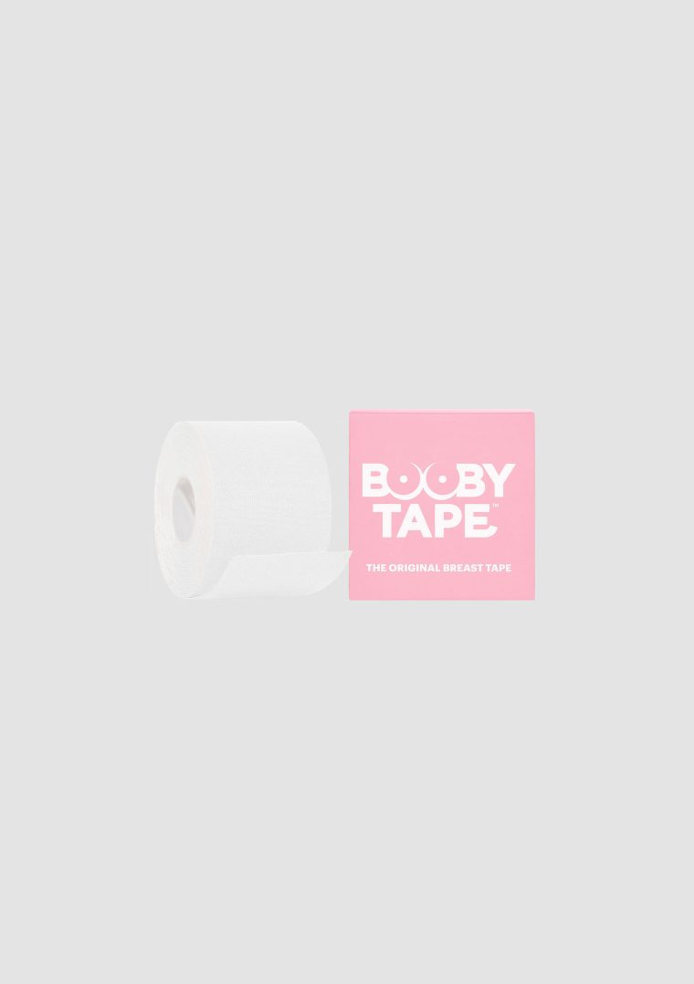 booby tape white