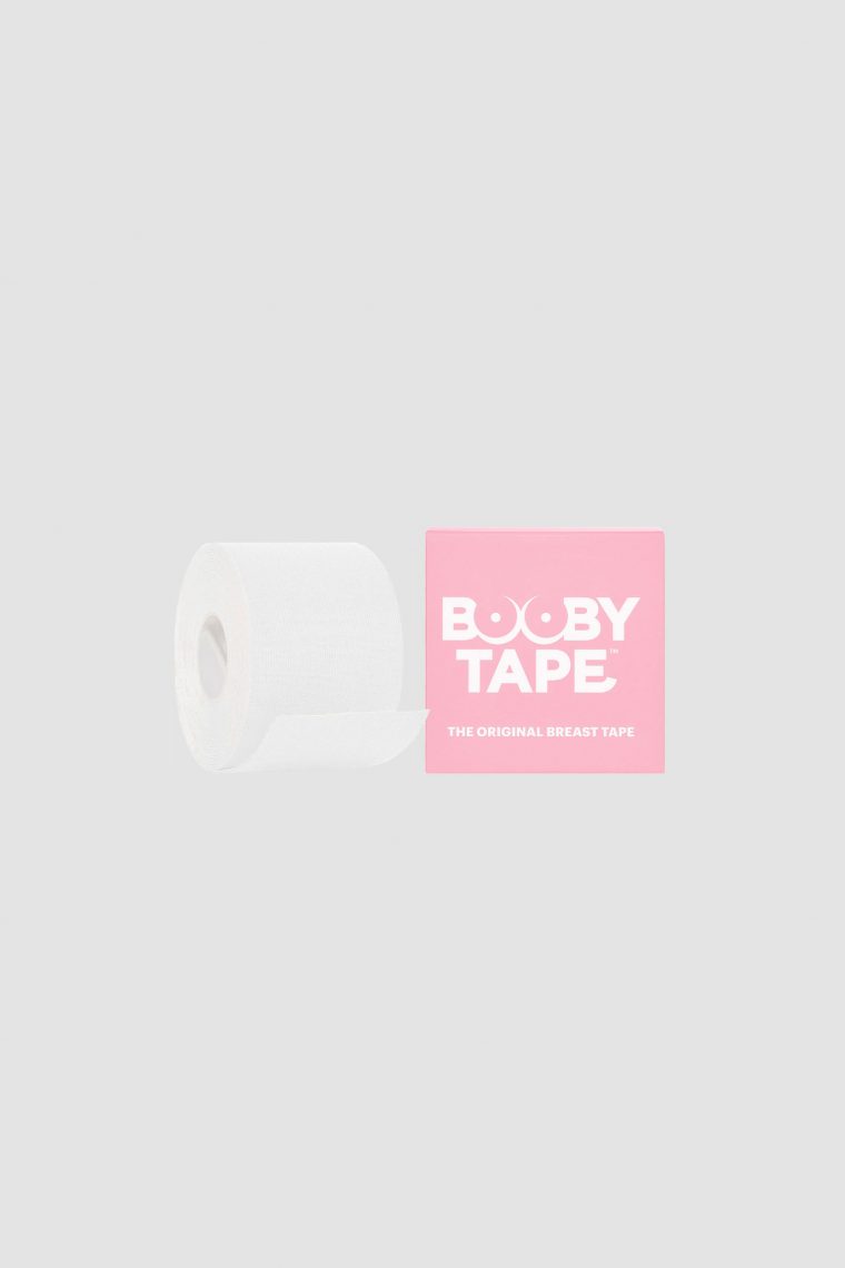 booby tape white