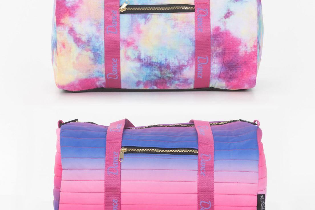 vivid dance bags tie dye
