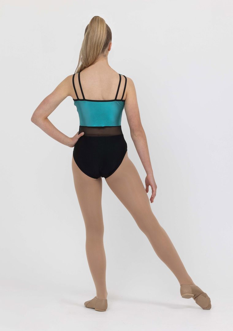 samara leotard emerald