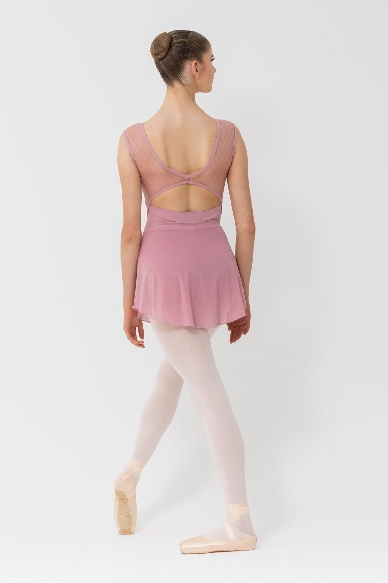 christina ballet skirt dusty pink