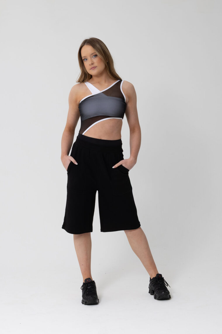 kael shorts lizzy leotard