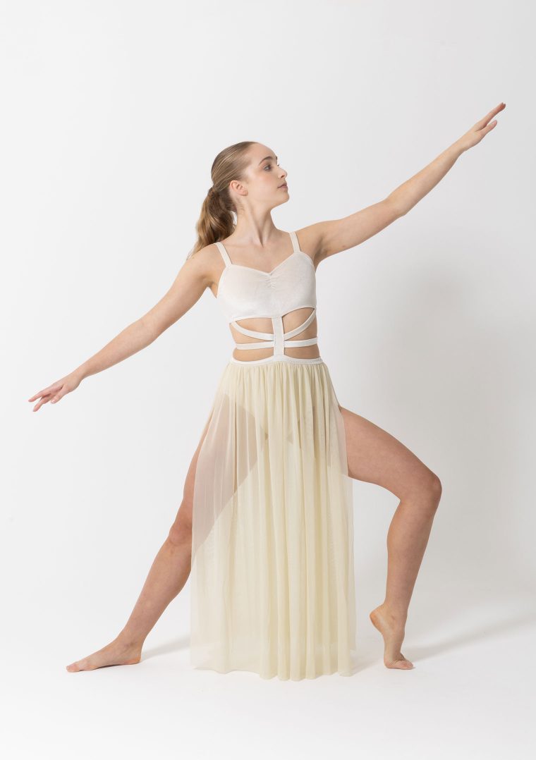 celeste lyrical dress cream