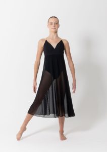 willow lyrical dress black