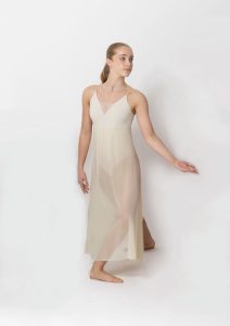 willow lyrical dress cream