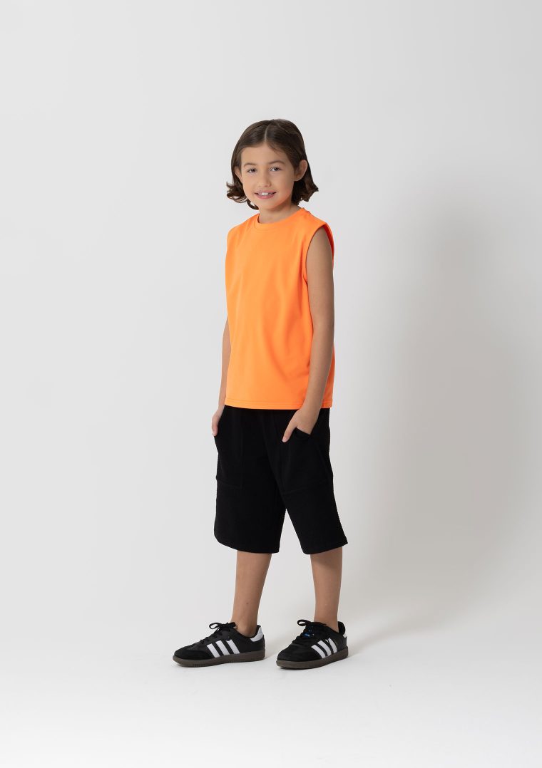 alex tank top neon orange