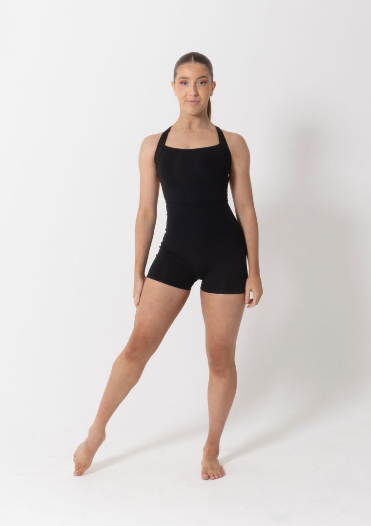 bridget biketard black