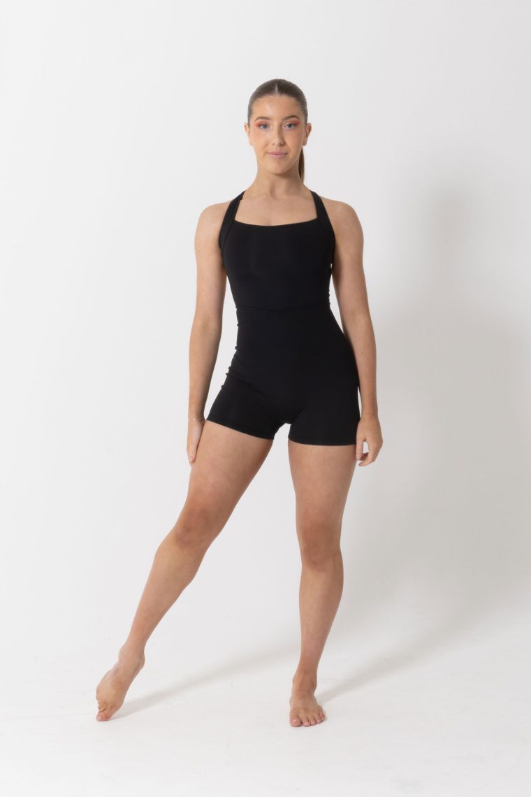 bridget biketard black