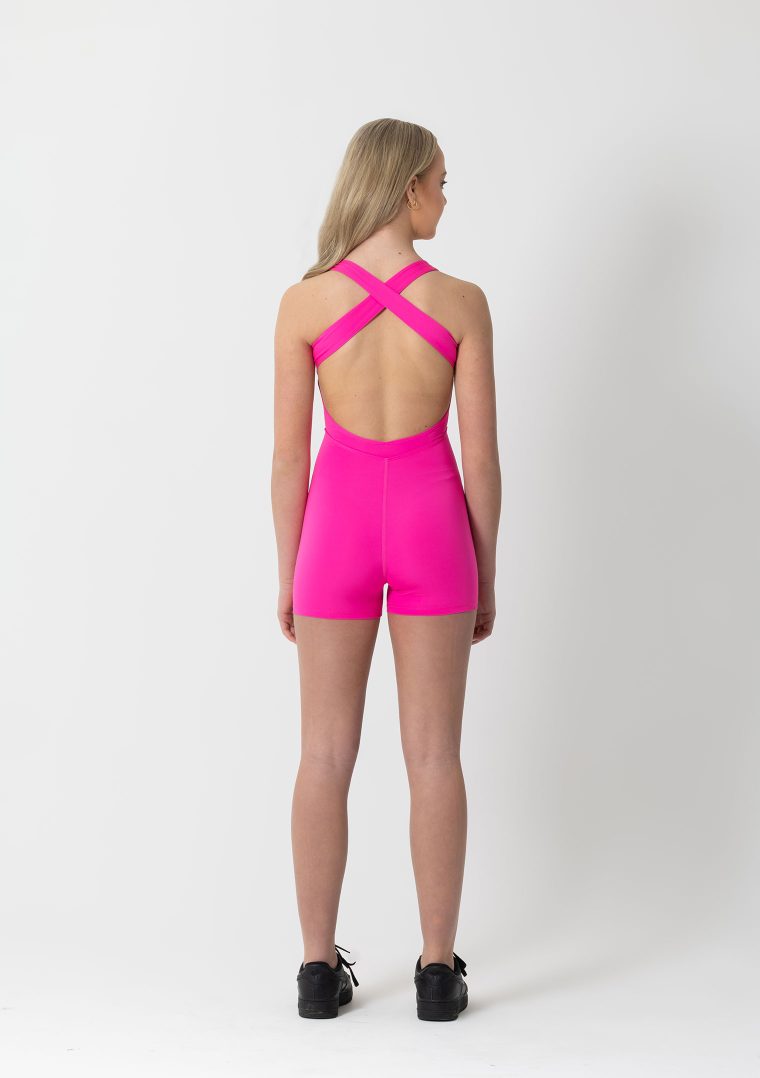 bridget biketard pink