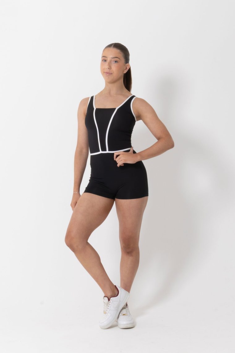 kiki biketard black