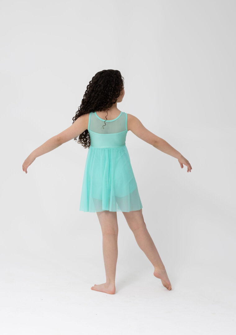 josie lyrical dress - mint